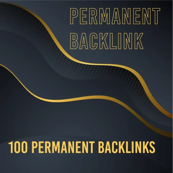 100 permanent backlink