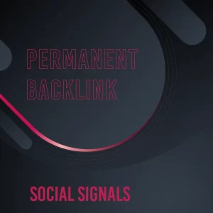 Social signals backlink